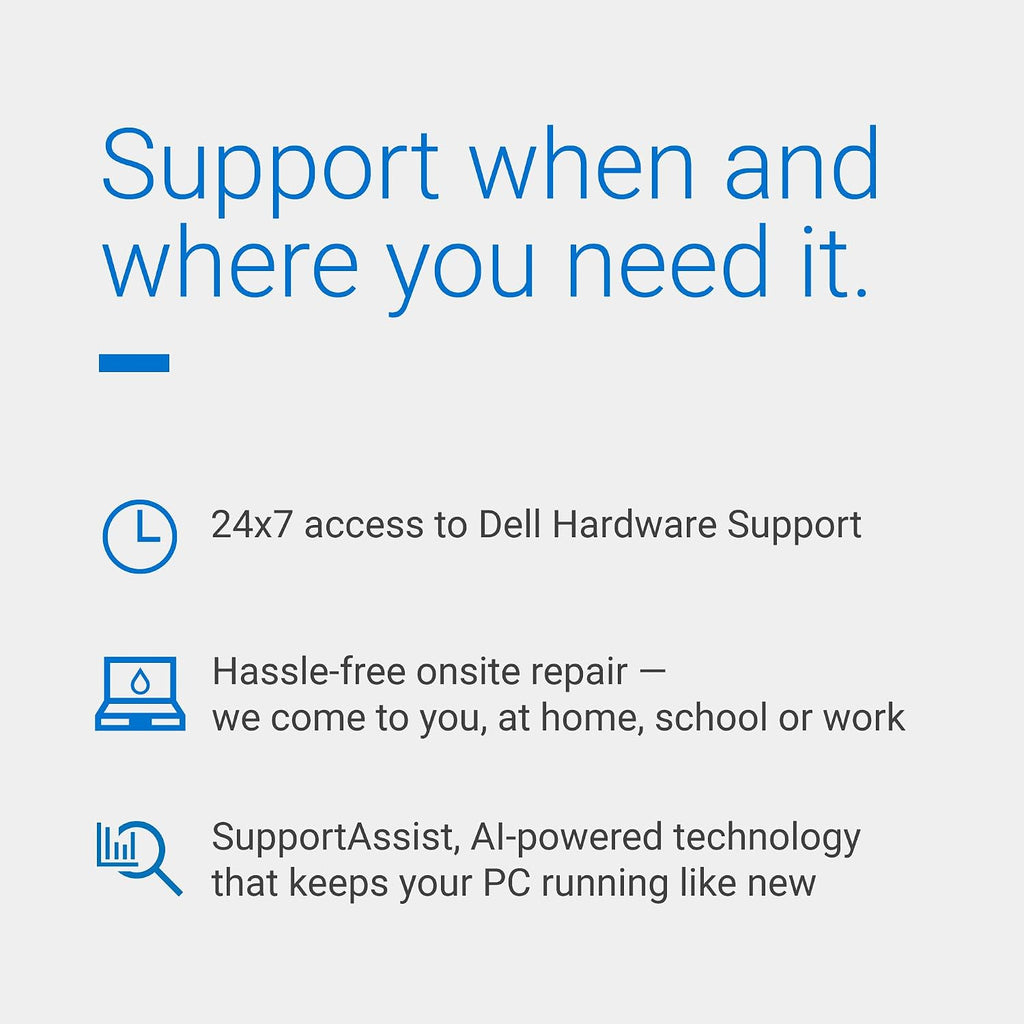 Dell Inspiron 16 5645 Laptop - 16.0 16:10 FHD+ (1920 x 1200) Display, AMD Ryzen 7-8840U, 16GB DDR5 RAM, 1TB SSD, AMD Radeon Graphics, Windows 11 Home, Onsite & Migrate Services - Midnight Blue