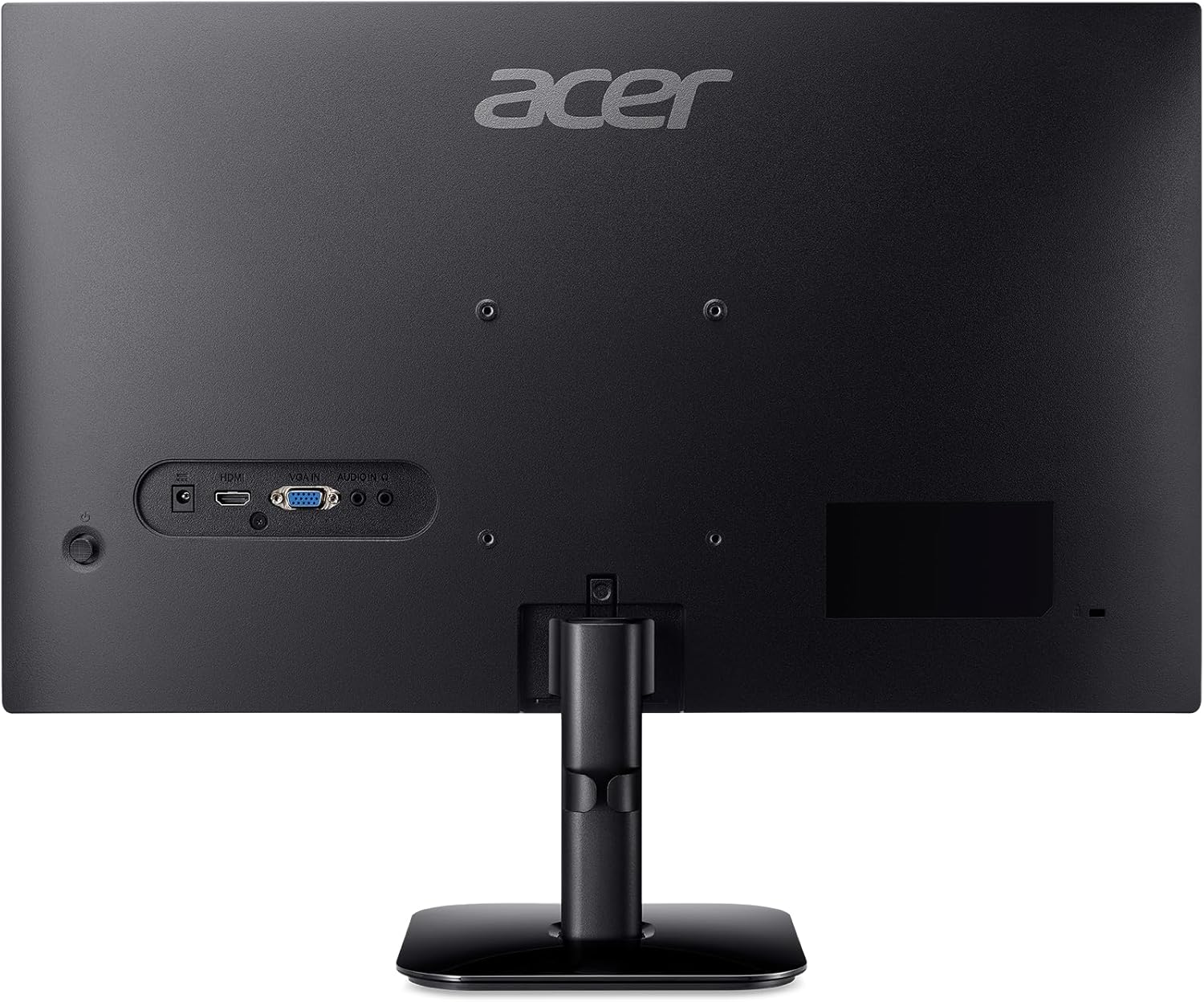 acer KB252Q E0bi 24.5' IPS Full HD (1920 x 1080) Zero-Frame Gaming Office Monitor AMD FreeSync Technology Up to 100Hz Refresh 1ms (VRB) Low Blue Light Tilt HDMI & VGA Ports