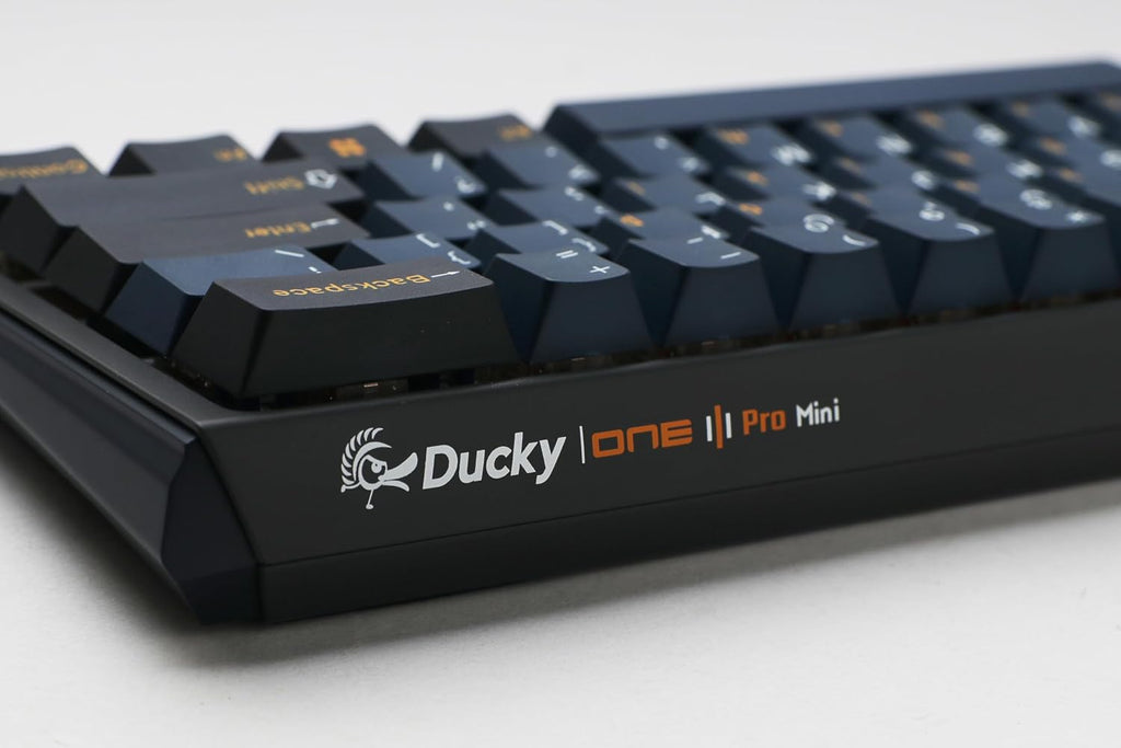 Ducky One 3 Mini Pro Nazca 8K 60% Hotswap RGB Triple Shot PBT Mechanical Keyboard - Cherry MX2A Speed Silver