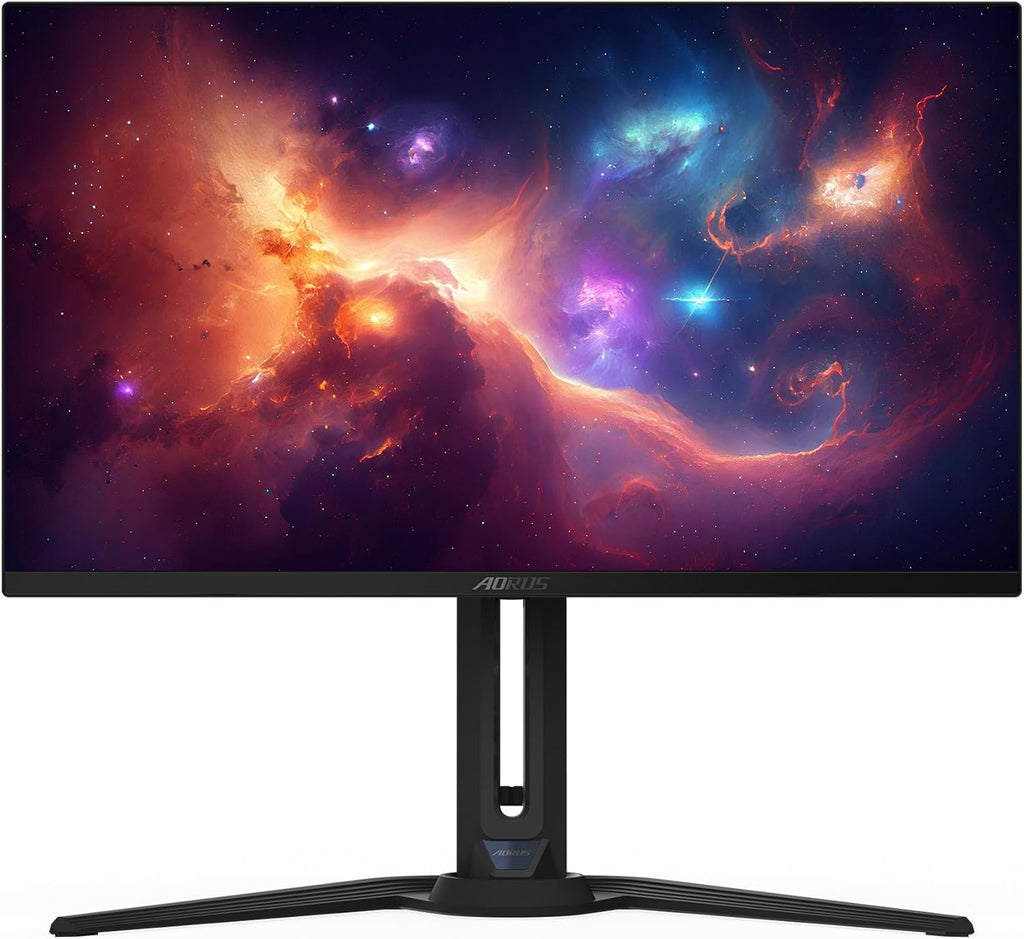 GIGABYTE - AORUS FO27Q2 (SA) - 27' QD-OLED Gaming Monitor - QHD 2560x1440-240Hz - 0.03ms GTG - AMD FreeSync Premium Pro - Type C KVM - HDMI, DP, Type C - Height Adjustable - Black