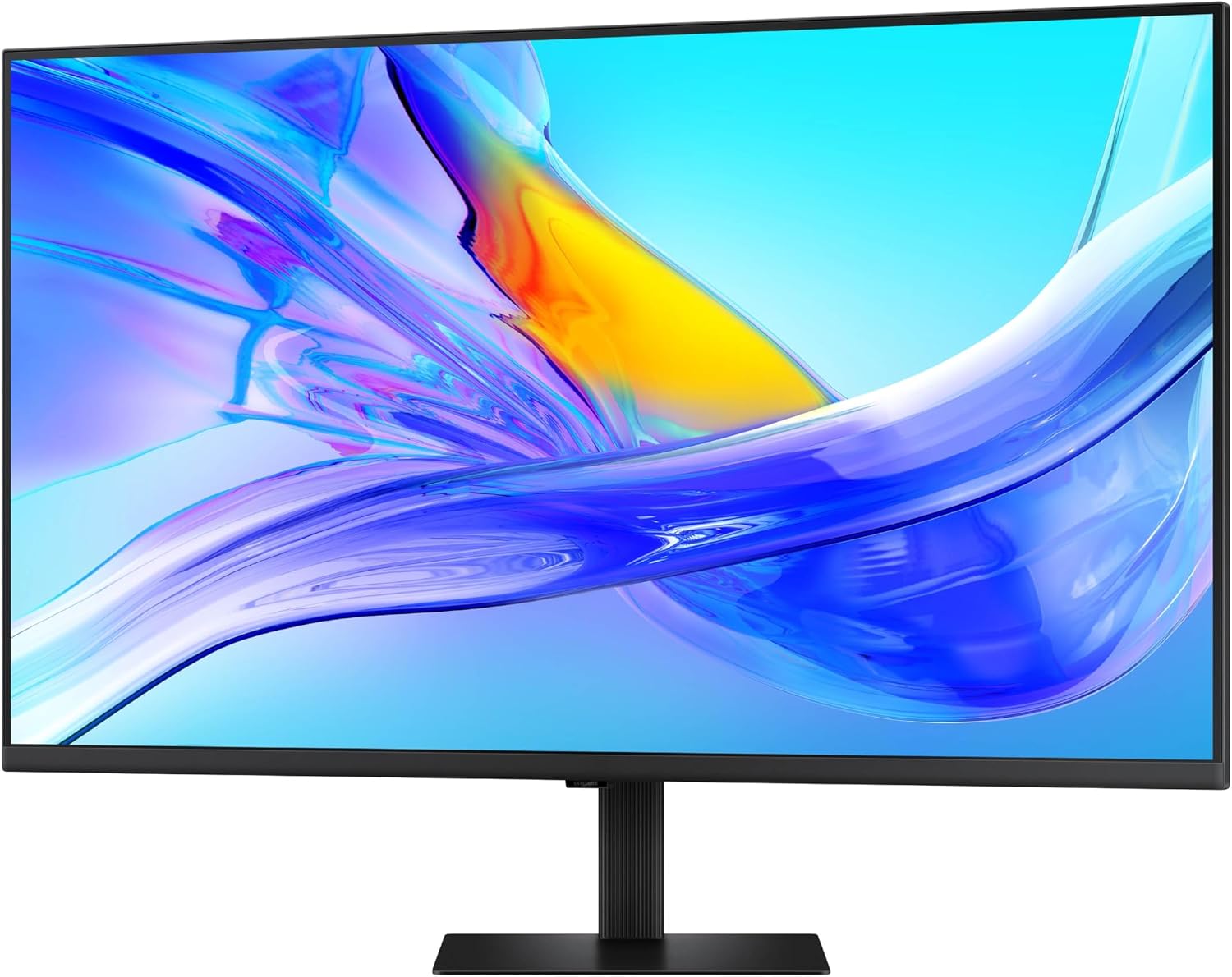 Samsung 37' ViewFinity S8 (S80UD) 4K UHD HDR10 High Resolution Monitor with USB-C and Ergonomic Design, Built-in KVM Switch, Intelligent Eye Care, LS37D800UANXZA, 2025