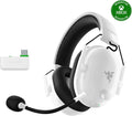 Razer BlackShark V2 Pro Wireless Xbox Gaming Headset: 50mm Drivers - Super Wideband Mic - Noise Isolating Earcups - for Xbox, PS5, Nintendo Switch 2, PC, Mac - Bluetooth, USB-C - 70hr Battery - White