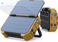 BLAVOR Portable Power Station 1600W (Peak 3200W), Built-in Solar Panel, 1024Wh LiFePO4 Battery, 100W USB-C Fast Charge, Solar Generator for Home Backup, Camping, Power Outages & RV