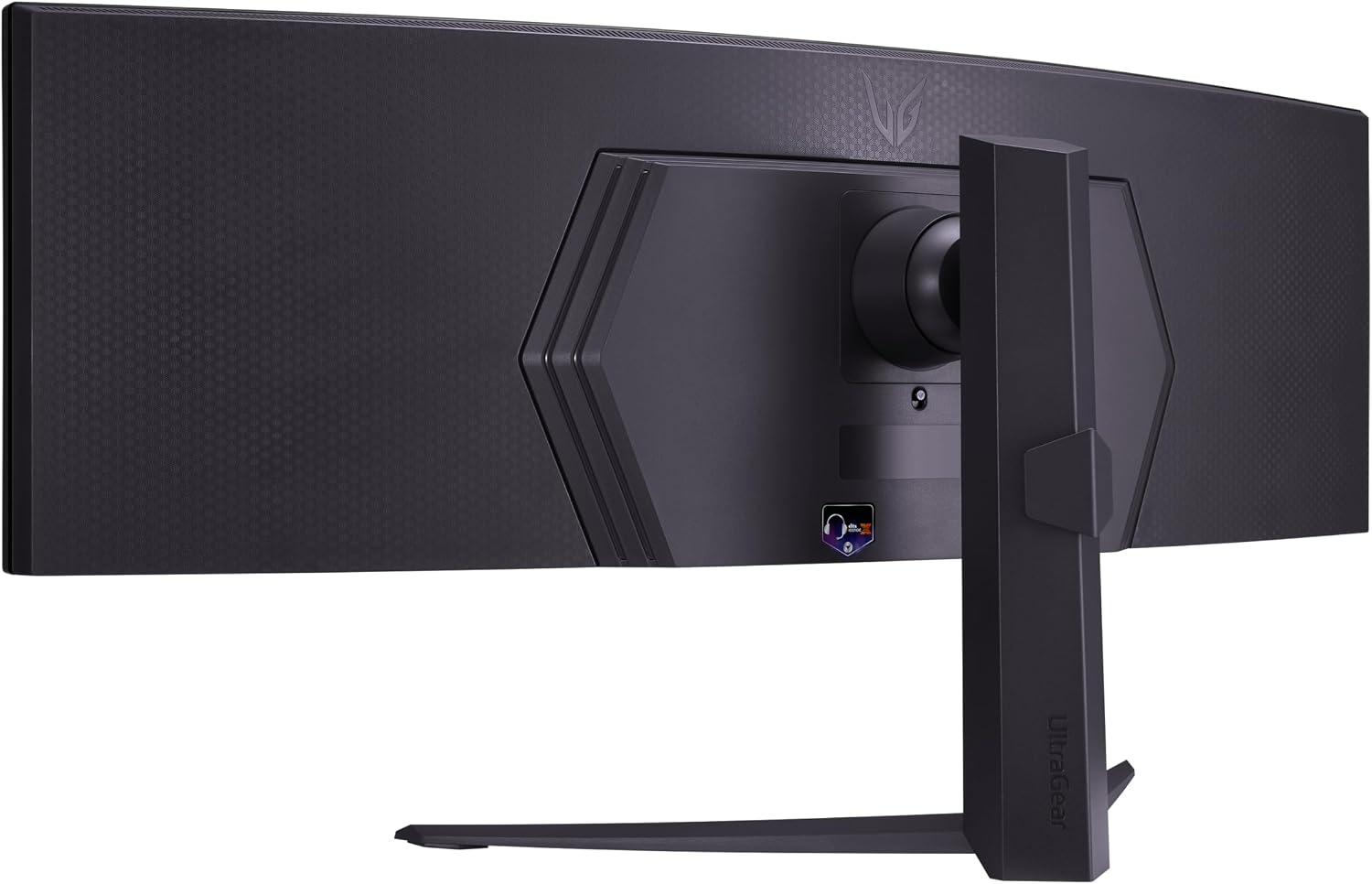 LG 45GR75DC-B Ultragear Curved Gaming Monitor 45-Inch 32:9 Dual QHD 1ms 200Hz VESA DisplayHDR 600 with DCI-P3 95% AMD FreeSync Premium Pro Enhanced Gaming GUI DTS HP:X 3-Way Adjustable Stand - Black