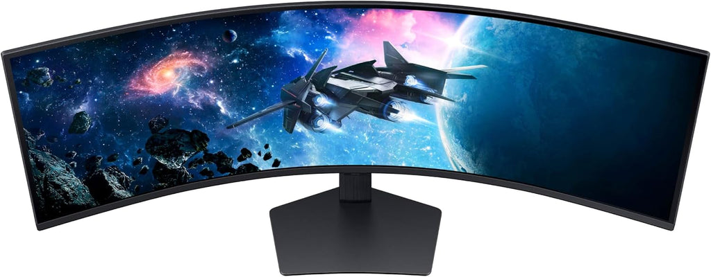 Samsung 49' Odyssey G9 Series DQHD 1000R Curved Gaming Monitor, 1ms(GtG), VESA DisplayHDR 1000, 240Hz, AMD FreeSync Premium Pro, Height Adjustable Stand, Ultrawide Screen, LS49CG954ENXZA, 2024