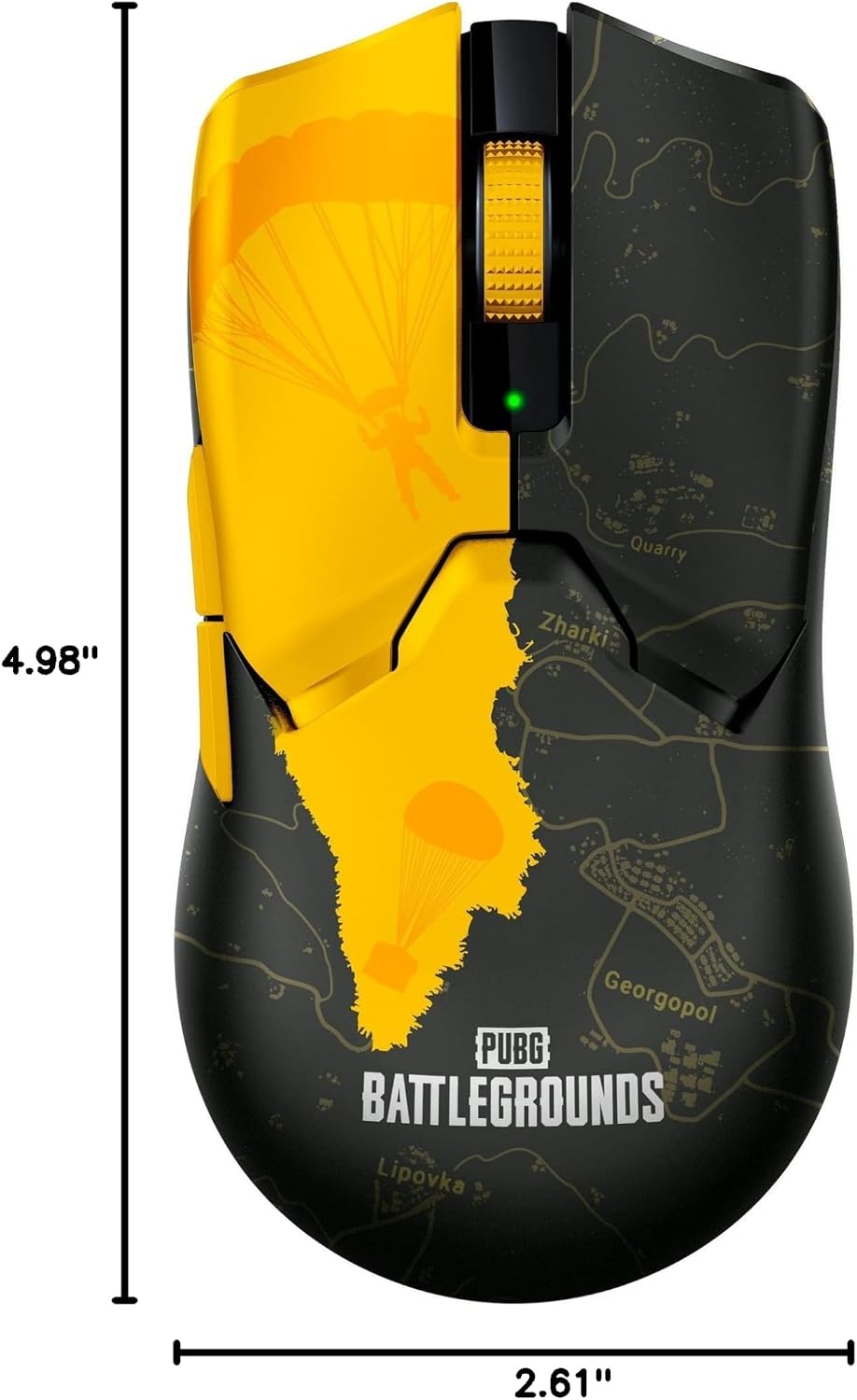 Razer Viper V2 Pro HyperSpeed Wireless Gaming Mouse: 59g Ultra Lightweight - Optical Switches Gen-3-30K DPI Optical Sensor - 90 Hour Battery - USB Type C Cable Included - PUBG: Battleground Edition
