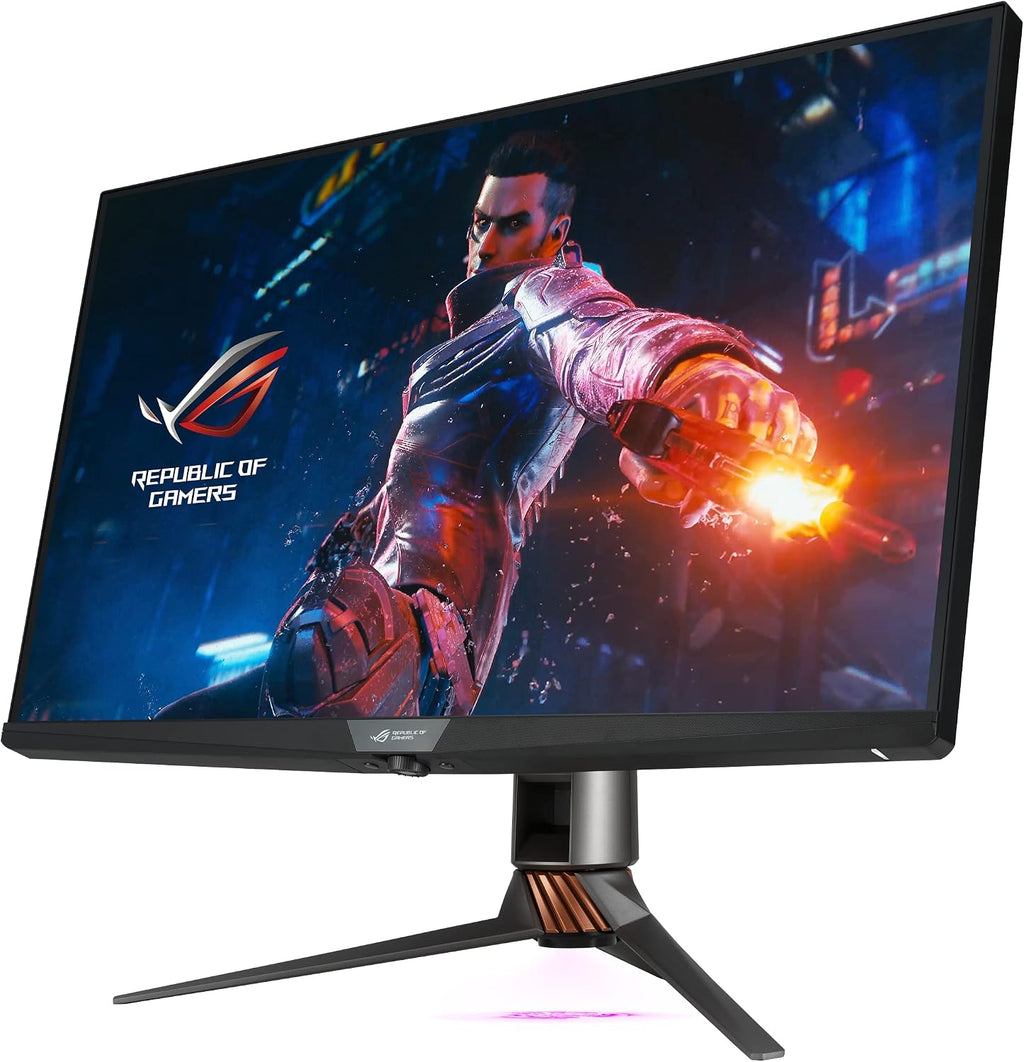 ASUS ROG Swift 32' 4K HDR 144Hz DSC Gaming Monitor (PG32UQX) - UHD (3840 x 2160), Mini-LED IPS, G-SYNC Ultimate, Local dimming, Quantum Dot Technology, DisplayHDR 1400, Eye Care, DisplayPort, HDMI