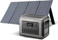 [2025 New Version] ALLPOWERS R1500 LITE Portable Power Station with SP037 Solar Panel, 1600W 1056Wh LiFePO4 Solar Generator with 400W Panel Included, Solar Power with UPS Function, Fast Charging