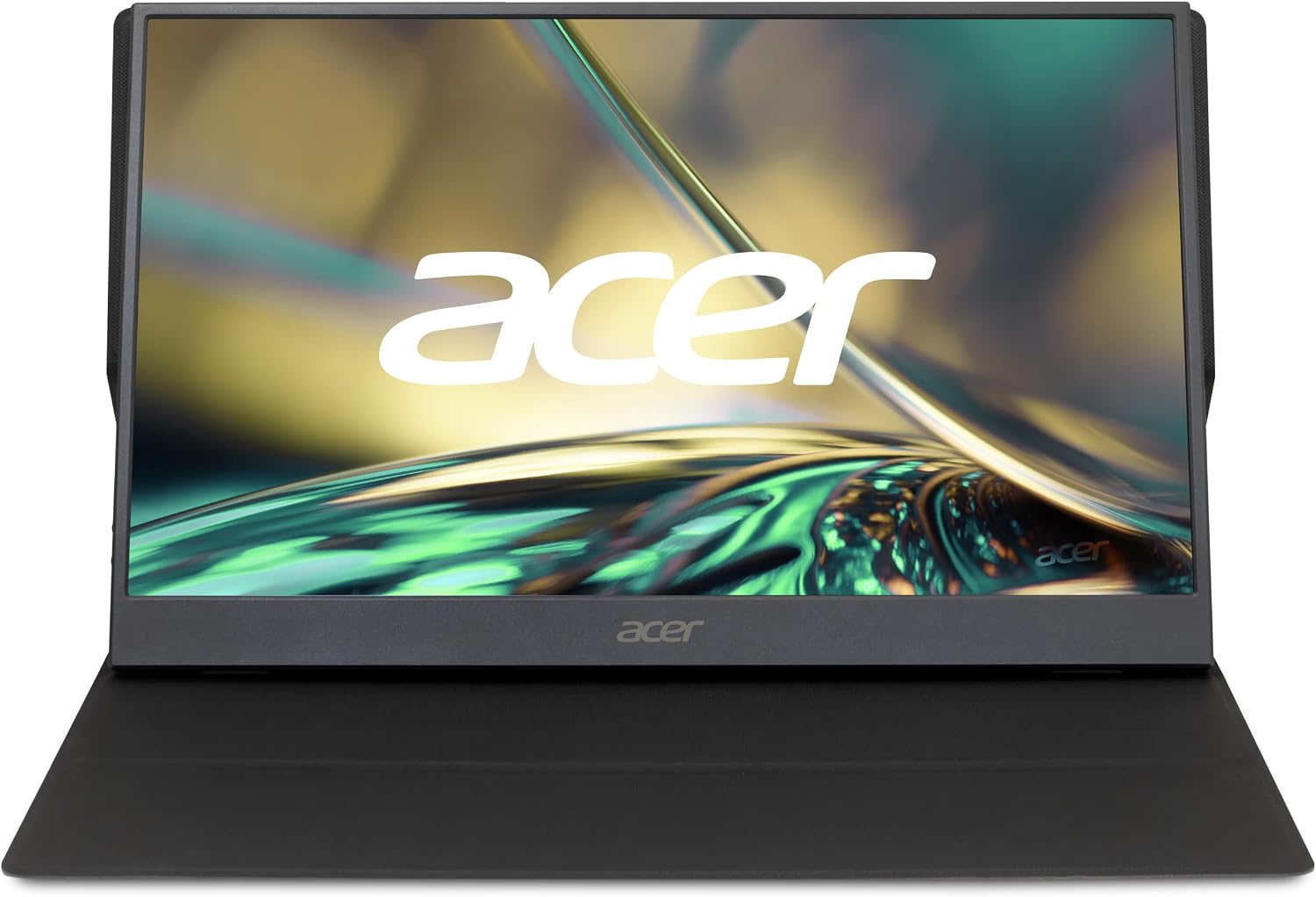 acer Portable Monitor PM161Q Abmiuuzx 15.6' Full HD 1920 x 1080 IPS Ultra Slim Design Premium Cover I External Monitor for Laptop PC Mac I 2 x USB 3.1 Type-C Ports, 1 x Mini HDMI, 1 x Micro USB