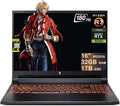 Acer Nitro V 16 AI Gaming Laptop 16' WUXGA IPS 180Hz AMD 8-core Ryzen 7 260 (>i7-13700H) 32GB DDR5 1TB SSD GeForce RTX 5050 (Up to 421 AI Tops) Backlit Wi-Fi6E Win11 ICP Hub