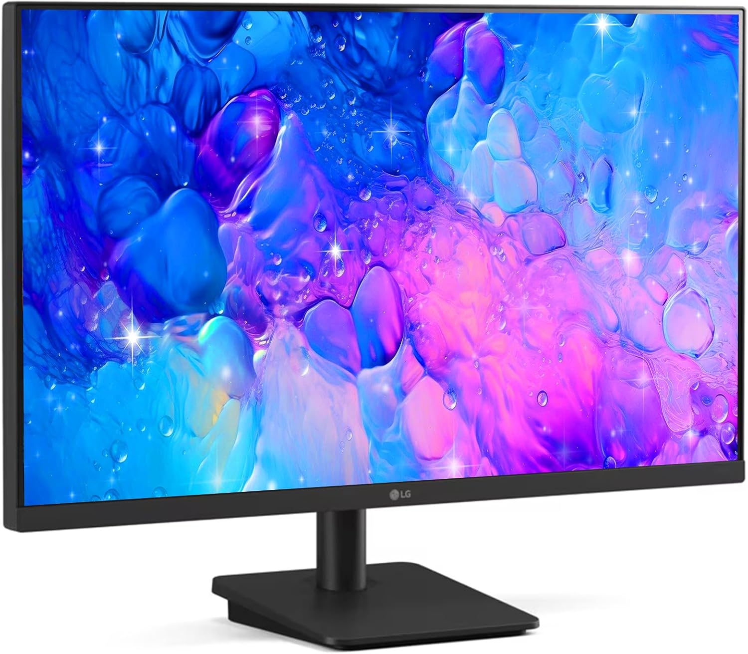 LG 27 inch FHD (1920 x 1080) IPS Monitor, 100Hz, 5ms, Dynamic Action Sync, Black Stabilizer & Crosshair, HDR10, Reader Mode/Flicker Safe, HDMI, OnScreen Control, Tilt Adjustable, Black