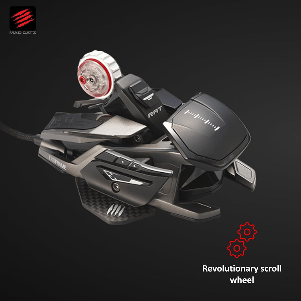 MAD CATZ R.A.T. Pro X3 Gaming Mouse (USB/Black/16000dpi/10 Buttons) - MR05DCINBL001-0