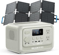 BLUETTI Elite 30 V2 Solar Generator with 60W Solar Panel (Ships Separately), 288Wh LiFePO4 Portable Power Station, 600W AC Ports (1500W Power Lifting), UPS, Fast Charge for Camping, Road Trip, Travel