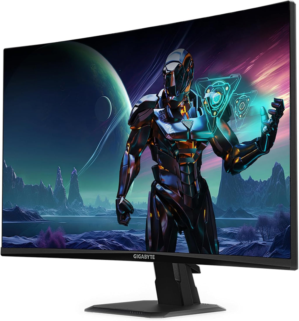 GIGABYTE GS27FC 27' 180Hz 1080P Gaming Monitor, 1920 x 1080 VA 1500R Display, 1ms (MPRT) Response Time, HDR Ready, FreeSync Premium, 1x Display Port 1.4, 2X HDMI 2.0 (GS27FC US)