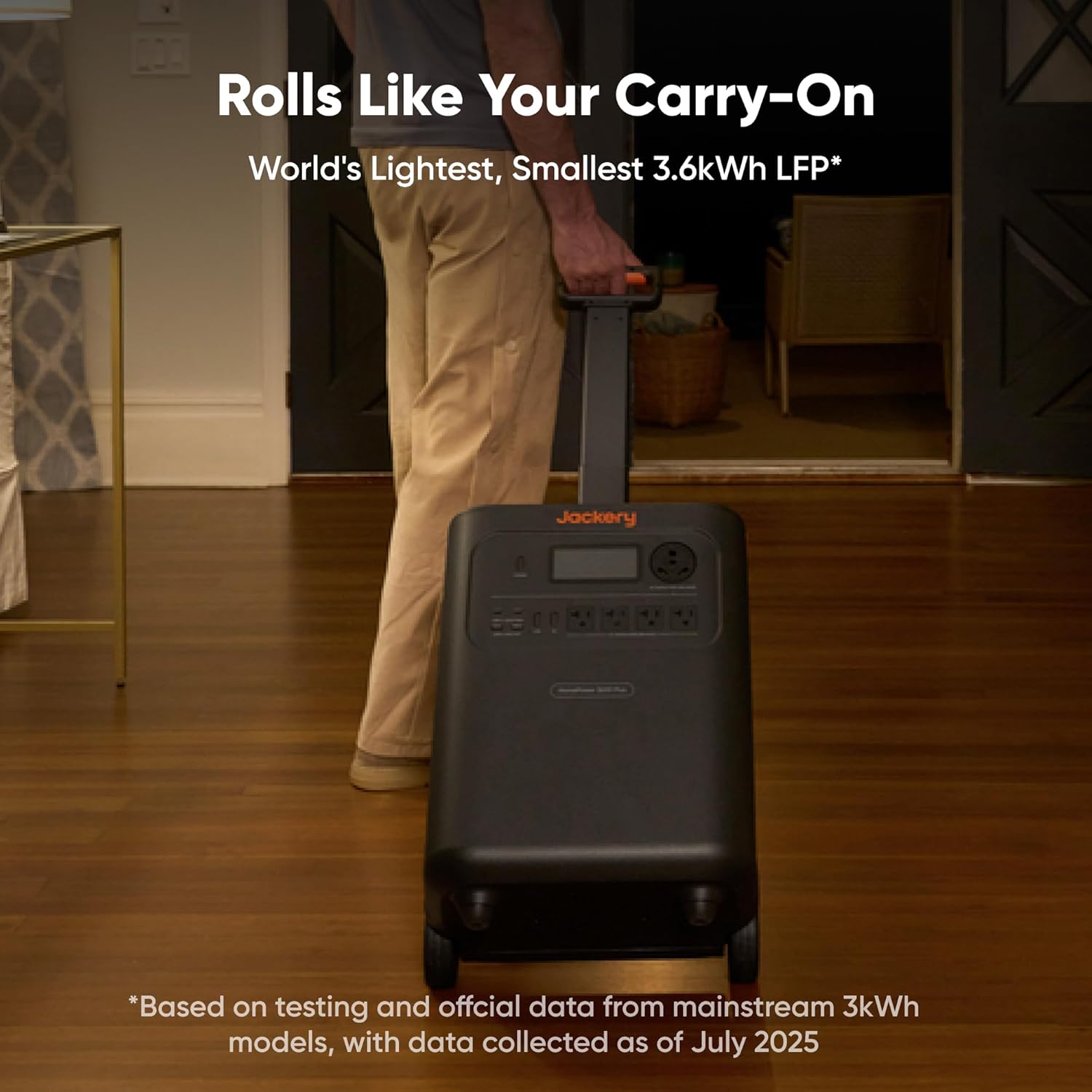 Jackery HomePower 3600 Plus Portable Power Station and Extra Battery with 2x 200W, 3600W AC Output, 7168Wh LFP Solar Generator, Expandable up to 21kWh, Essential Home Backup for Home Use, Emergencies