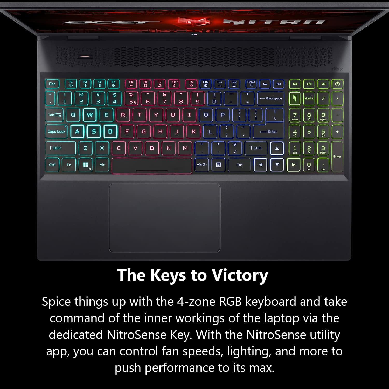 acer Nitro 16 Gaming Laptop | AMD Ryzen 7 7840HS OctaCore CPU | NVIDIA GeForce RTX 4050 Laptop GPU | 16' WUXGA 165Hz IPS Display | 16GB DDR5 | 1TB Gen 4 SSD | WiFi 6E | RGB Backlit KB | AN16-41-R6WV