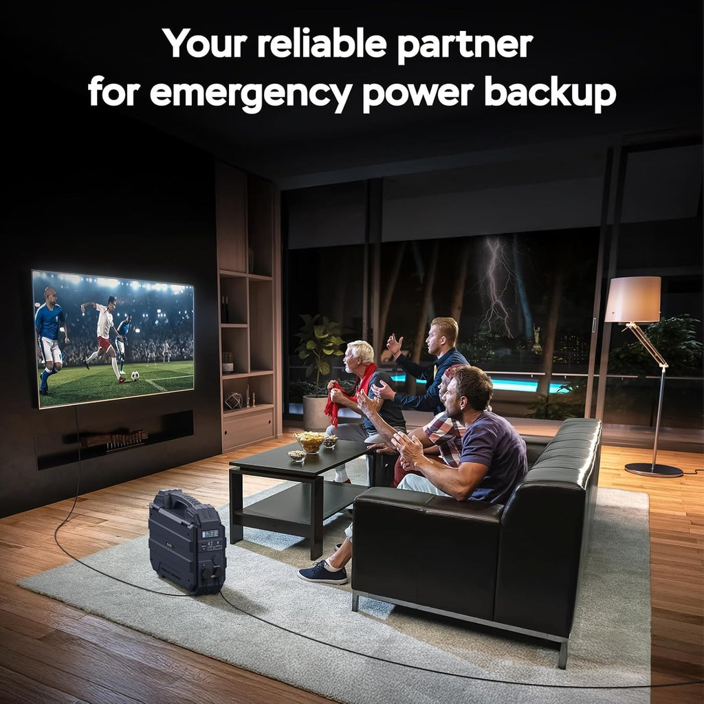 BLAVOR Portable Power Station 1600W (Peak 3200W), Built-in Solar Panel, 1024Wh LiFePO4 Battery, 100W USB-C Fast Charge, Solar Generator for Home Backup, Camping, Power Outages & RV