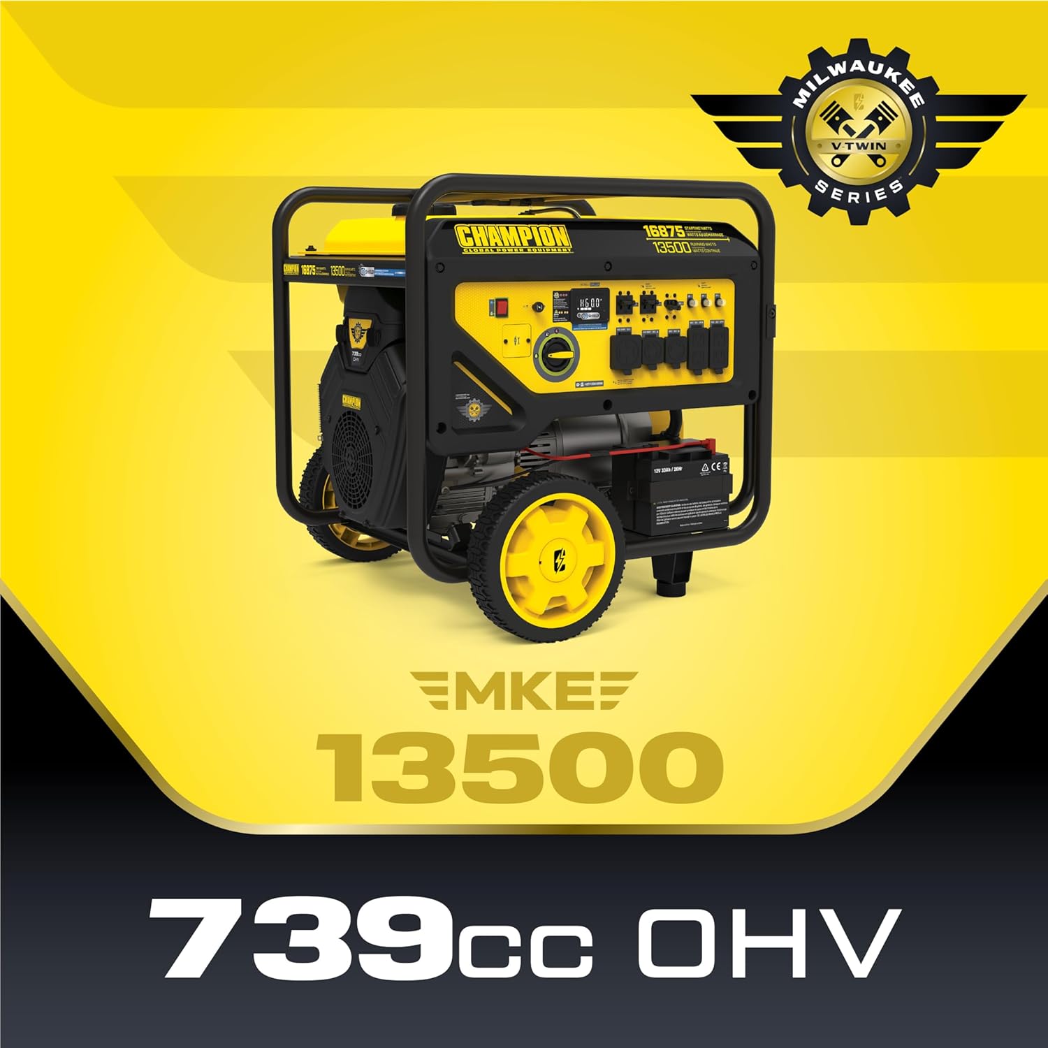 Champion Power Equipment 16,875-Watt Electric Start Home Backup Portable Generator with CO Shield®
