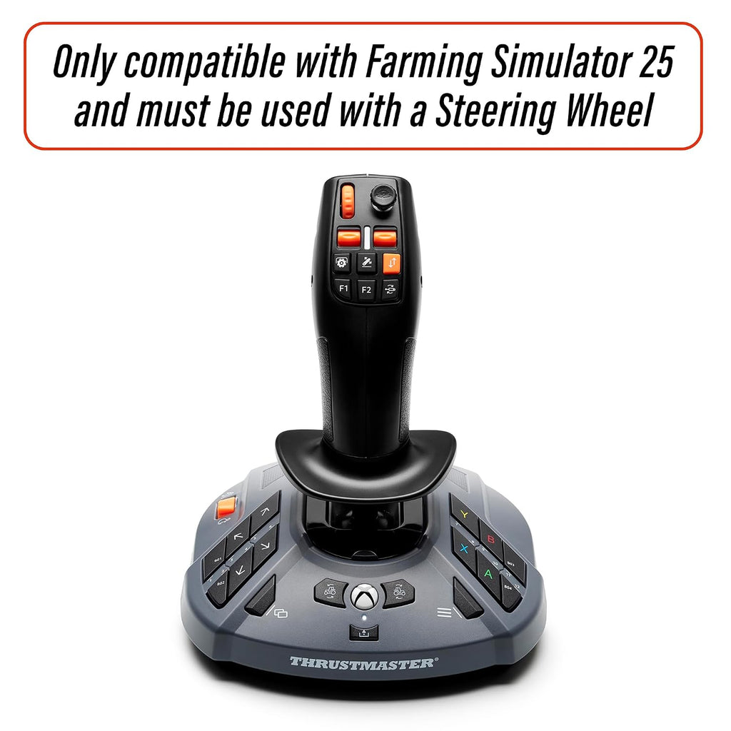 Thrustmaster SimTask FarmStick Joystick for Farming Simulator 25, Xbox Series X|S & PC – Multifunctional Farming Simulator Controller with 3-Axis Precision