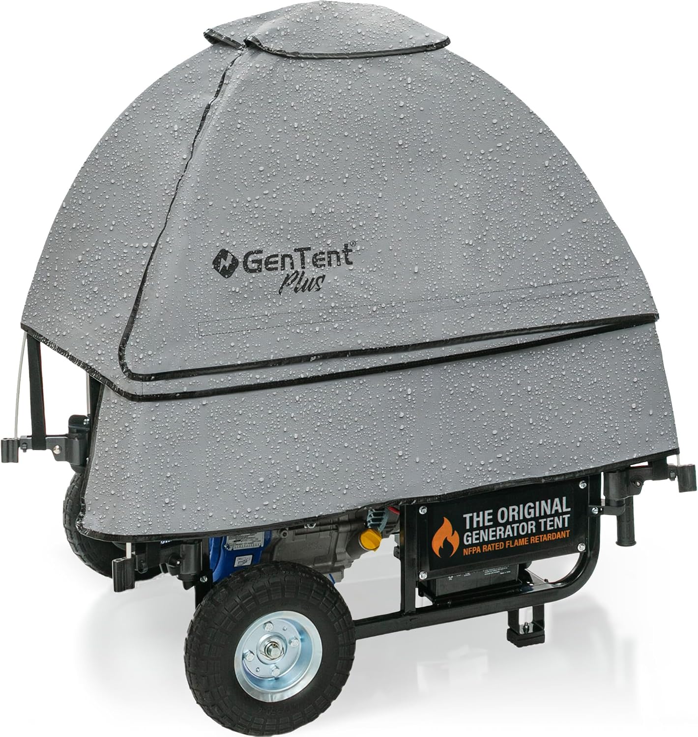 GenTent Open Frame Running Cover - Universal Adapter Kit Generator Tent (Slate, Original - Plus)