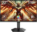GTek 27 inch 320Hz 300Hz Gaming Monitor, Frameless 2K QHD 2560X1440P Fast IPS Computer Monitor, 1ms MPRT, FreeSync, 95% DCI-P3, HDR 400,DisplayPort/HDMI, Height Adjustable for Gaming and Steaming