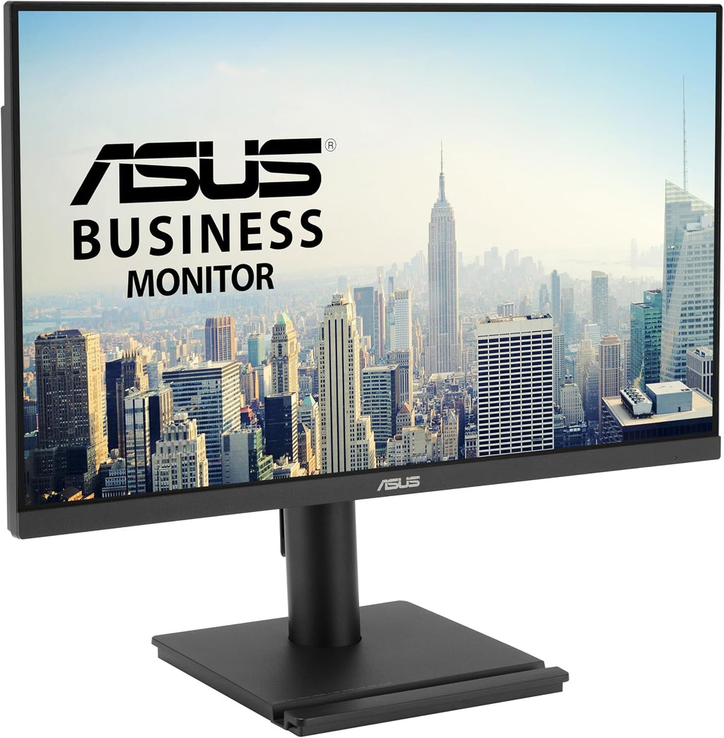 ASUS 27' 1080P Business Monitor (VA279QGS) – IPS, Full HD, Frameless, 120Hz, Adaptive-Sync, 1ms, HDMI, DisplayPort, VGA, Eye Care, Low Blue Light, Ergonomic, VESA Wall Mountable, 3 yr Warranty