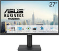 ASUS 27' 1080P Business Monitor (VA279QGS) – IPS, Full HD, Frameless, 120Hz, Adaptive-Sync, 1ms, HDMI, DisplayPort, VGA, Eye Care, Low Blue Light, Ergonomic, VESA Wall Mountable, 3 yr Warranty