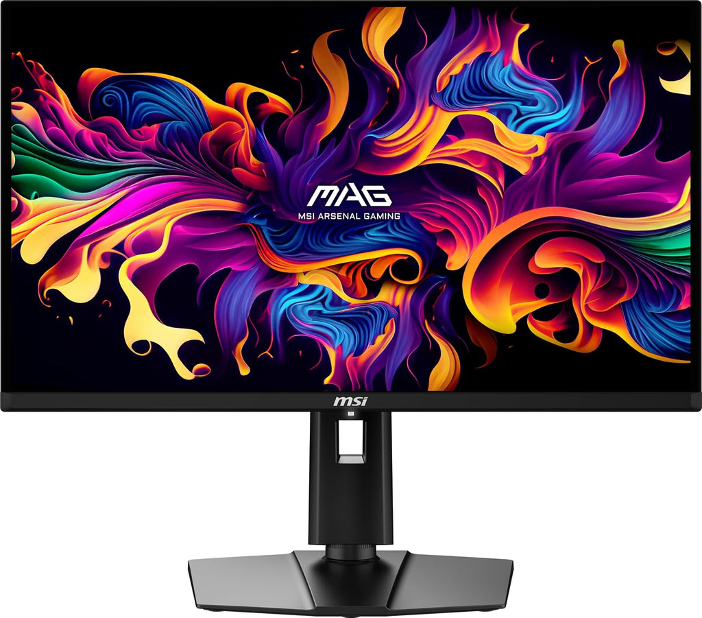 msi MAG 271QPX QD-OLED, 27 OLED Gaming Monitor, 2560 x 1440 (QHD), 0.03ms Response time, 360Hz, True Black HDR 400, HDMI, DP Port, USB Type C, Tilt, Height, Black