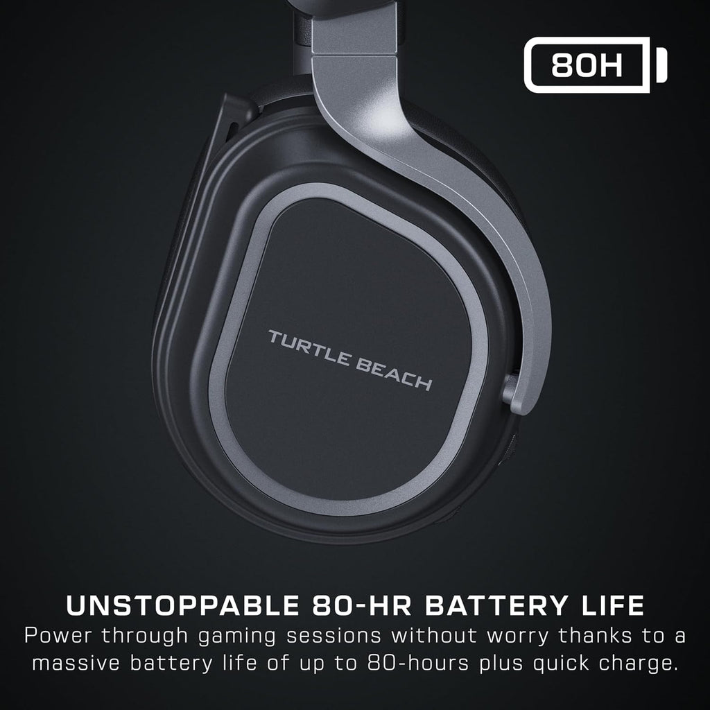 Turtle Beach Stealth 700 Wireless Multiplatform Amplified Gaming Headset for Xbox Series X|S, Xbox One, PC, PS5, Mobile – A.I. Noise-Cancelling Mic, Bluetooth, Rechargeable Battery, Black (Renewed)