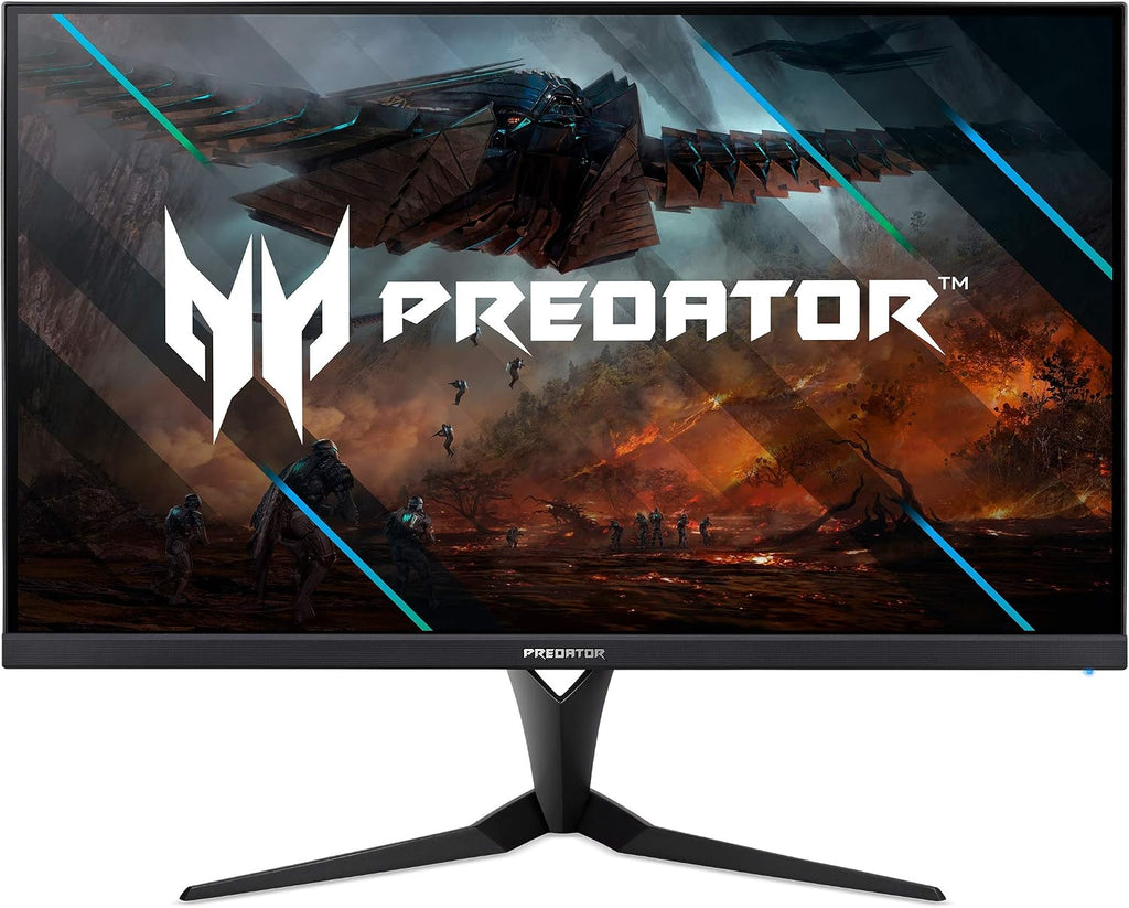 acer Predator XB323U GPbmiiphzx 32' WQHD (2560 x 1440) IPS NVIDIA G-SYNC Compatible Monitor, VESA Certified DisplayHDR600, Up to 0.5ms, 170Hz, (1 Display Port, 2 HDMI and 4 USB 3.0), Black