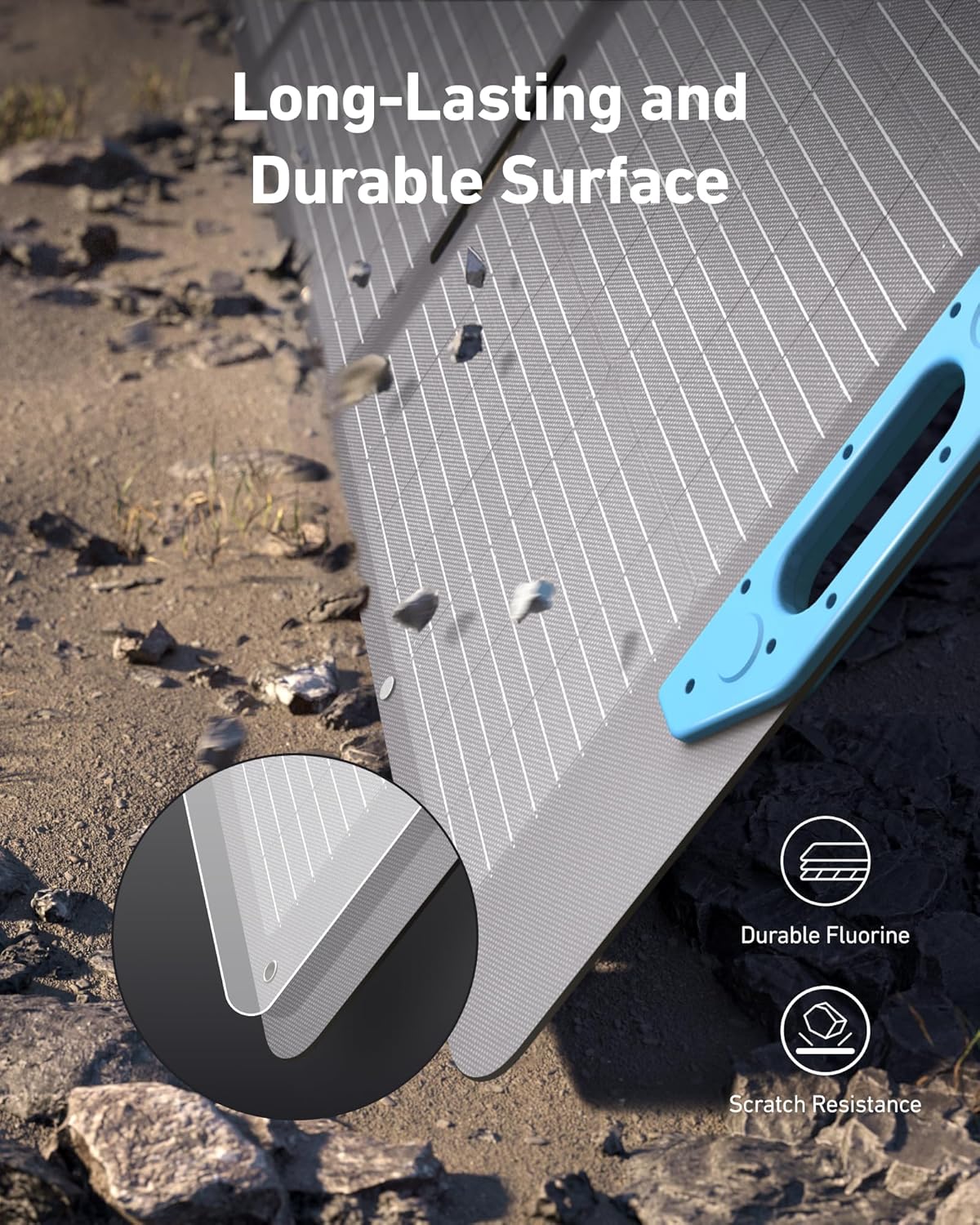 Anker SOLIX PS200 Solar Panel with Adjustable Kickstand, 200W Foldable Portable Solar Charger, IP67 Waterproof, 23% Higher Energy Conversion Efficiency, for Camping, RVs, and Blackouts