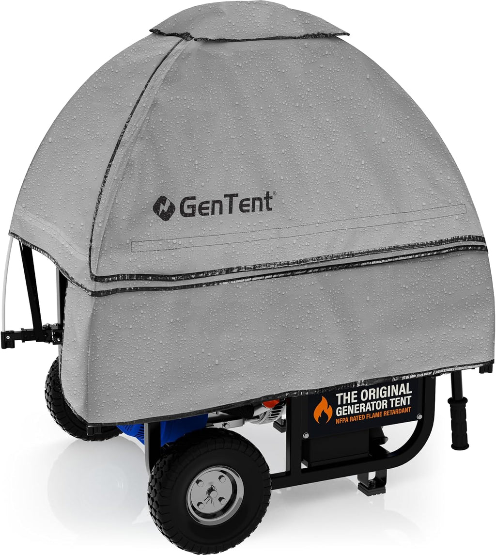 GenTent Open Frame Running Cover – Universal Kit Generator Tent (Gray, Original - Standard)
