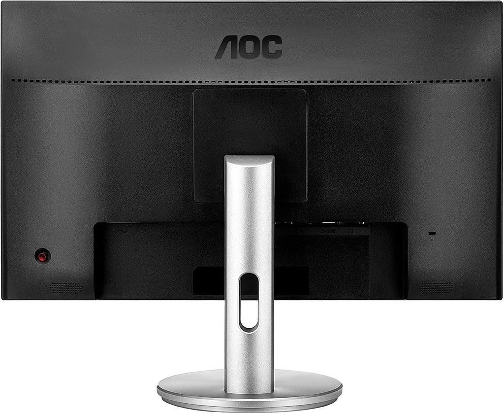 AOC Limited Edition G2490VXS 24' class Frameless Gaming Monitor with Silver Stand, FHD 1920x1080, 1ms 144Hz, FreeSync Premium, 126% sRGB / 93% DCI-P3, 3Yr Re-Spawned zero dead pixels Black