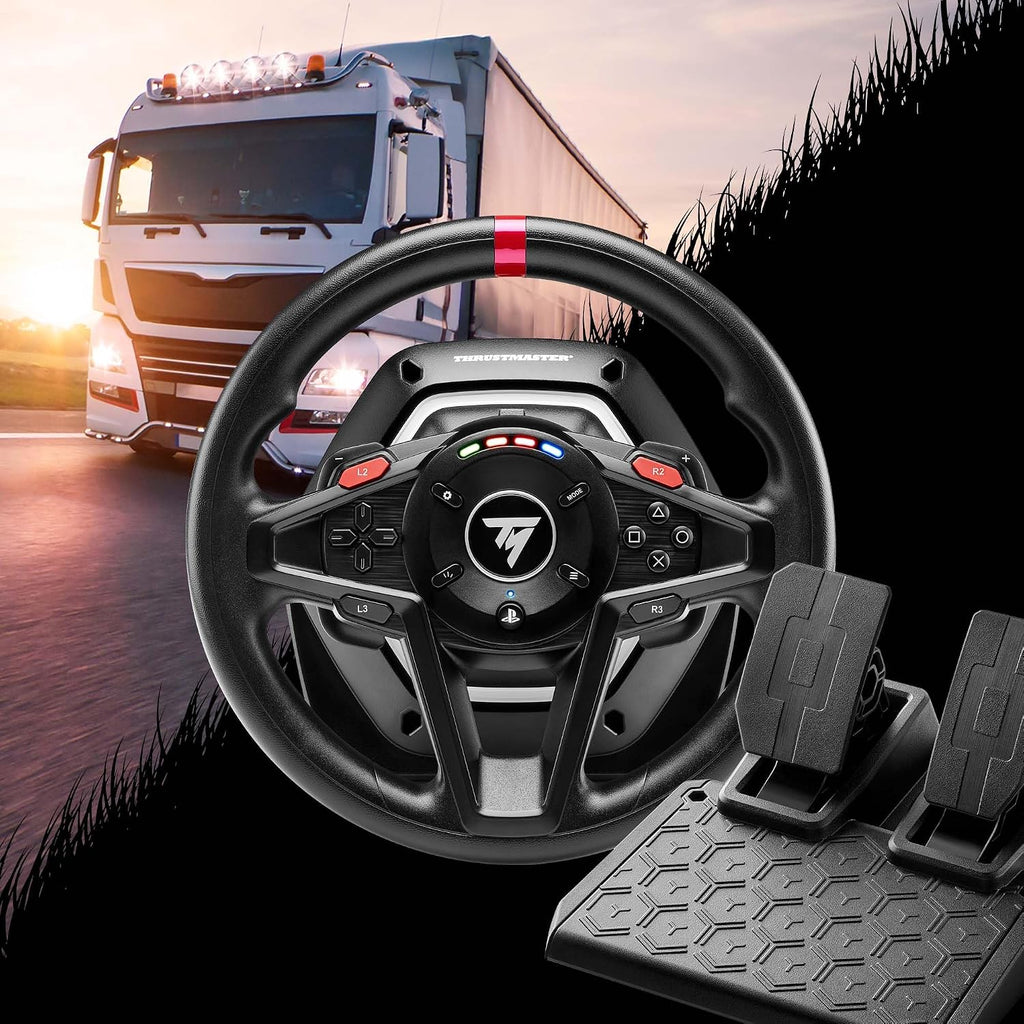 Thrustmaster T128 SimTask Pack, T128 Racing Wheel and Steering Kit Attachment for Simulation Gaming (Compatible with Playstation 5 and PC)