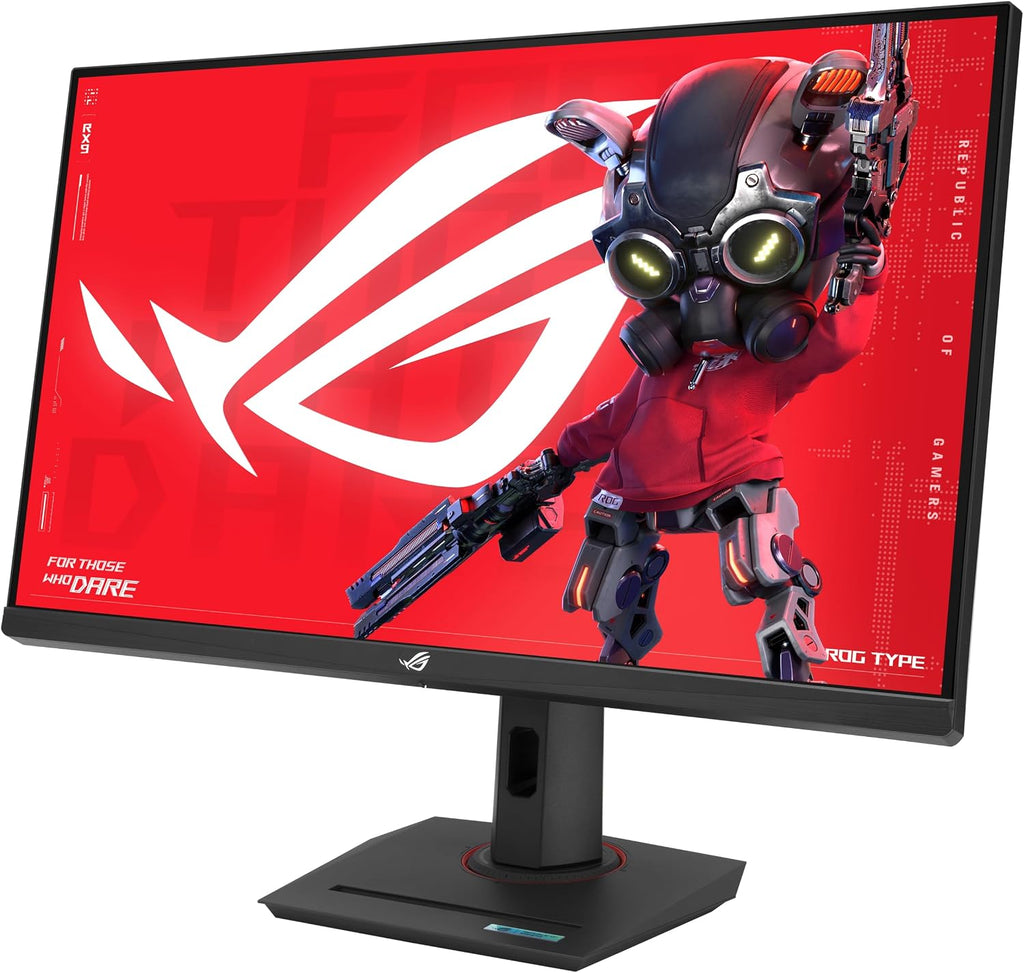 ASUS ROG Strix 32' 4K HDR Gaming Monitor (XG32UCG) – 3840x2160, Dual Mode (4K 160Hz/FHD 320Hz), 0.3ms, Fast IPS, Extreme Low Motion Blur Sync, USB-C, G-SYNC Compatible, Tripod Socket, 3 yr Warranty