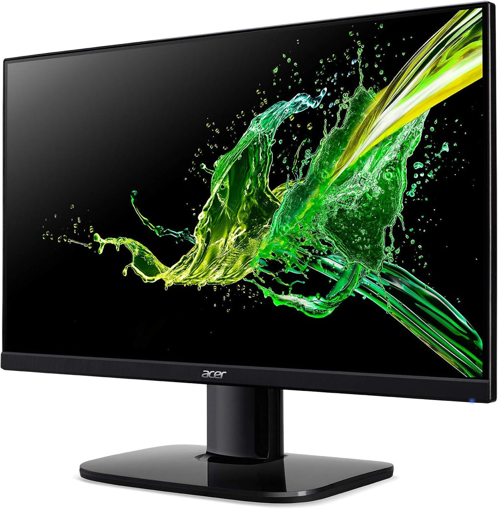 acer KB272 EBI 27' IPS Full HD (1920 x 1080) Zero-Frame Gaming Office Monitor | AMD FreeSync Technology | Up to 100Hz Refresh | 1ms (VRB) | Low Blue Light | Tilt | HDMI & VGA Ports,Black