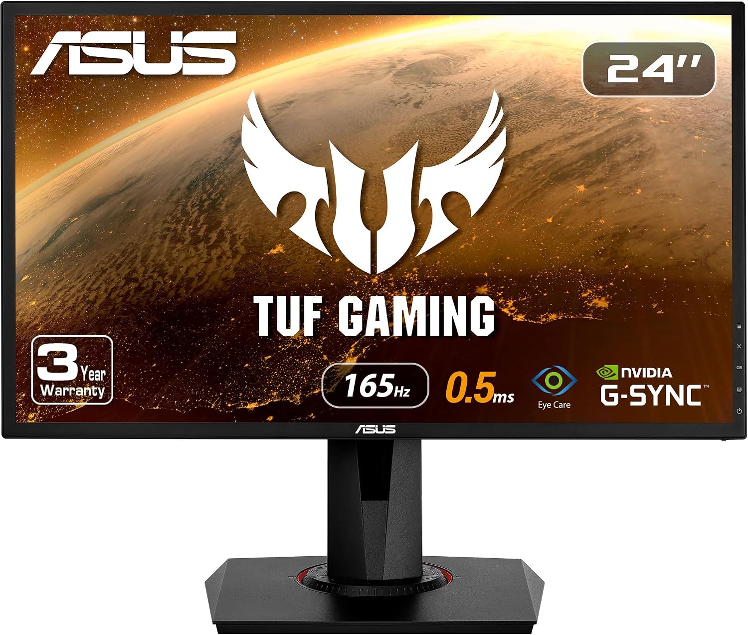 ASUS VG248QG 24 inches G-Sync Gaming Monitor (Renewed)