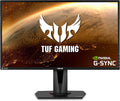 ASUS TUF Gaming 27' 2K HDR Gaming Monitor (VG27BQ) - QHD (2560 x 1440), 165Hz (Supports 144Hz), 0.4ms, Extreme Low Motion Blur, Speaker, G-SYNC Compatible, VESA Mountable, DisplayPort, HDMI,Black