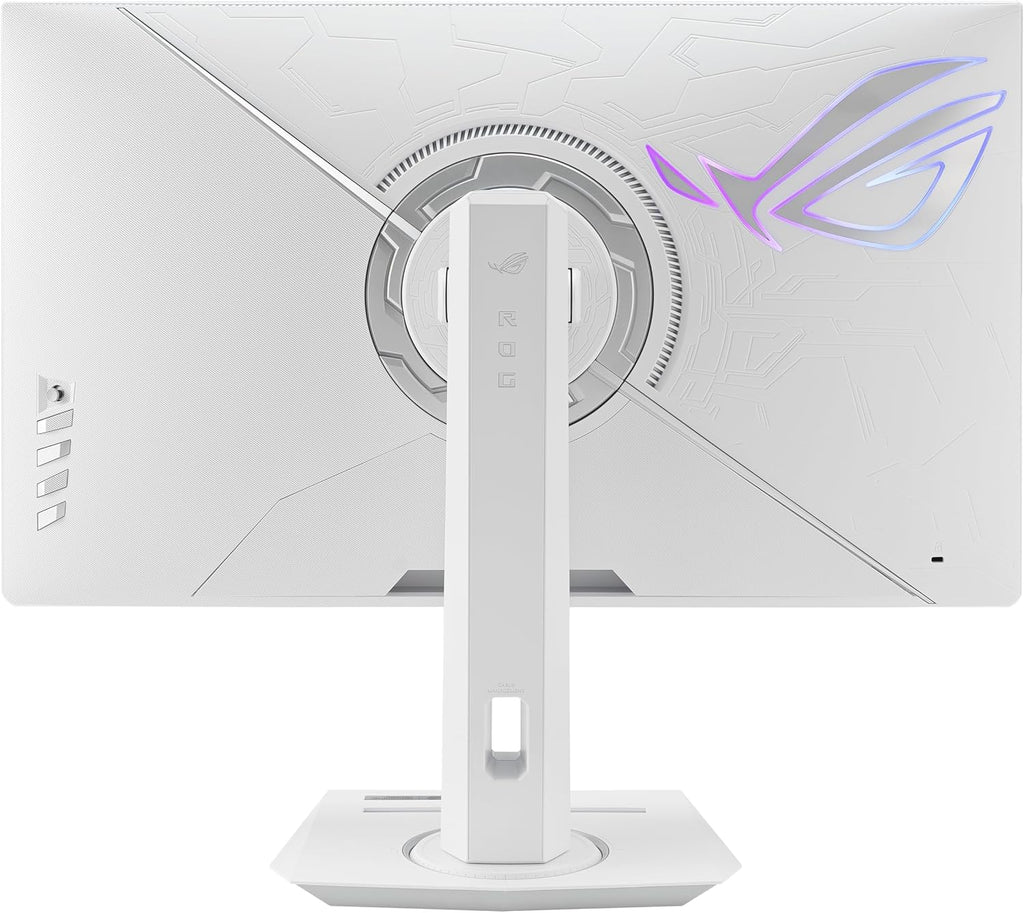 ASUS ROG Strix 27' 1440P USB-C HDR Gaming Monitor (XG27ACG-W) - White, QHD, 180Hz, 1ms, Fast IPS, DCI-P3 95%, Extreme Low Motion Blur Sync, G-Sync Compatible, Tripod Socket, AI Gaming, 3yr Warranty