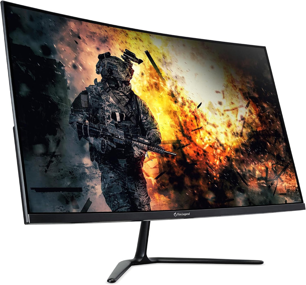 AOPEN by Acer 32HC5QR S3biipx 31.5' Full HD 1920 x 1080 16:9 Curved Gaming Monitor | AMD FreeSync Premium | 180Hz | 1ms TVR | Adjustable Tilt | VESA Mountable | 1 x Display Port 1.4 & 2 x HDMI 2.0