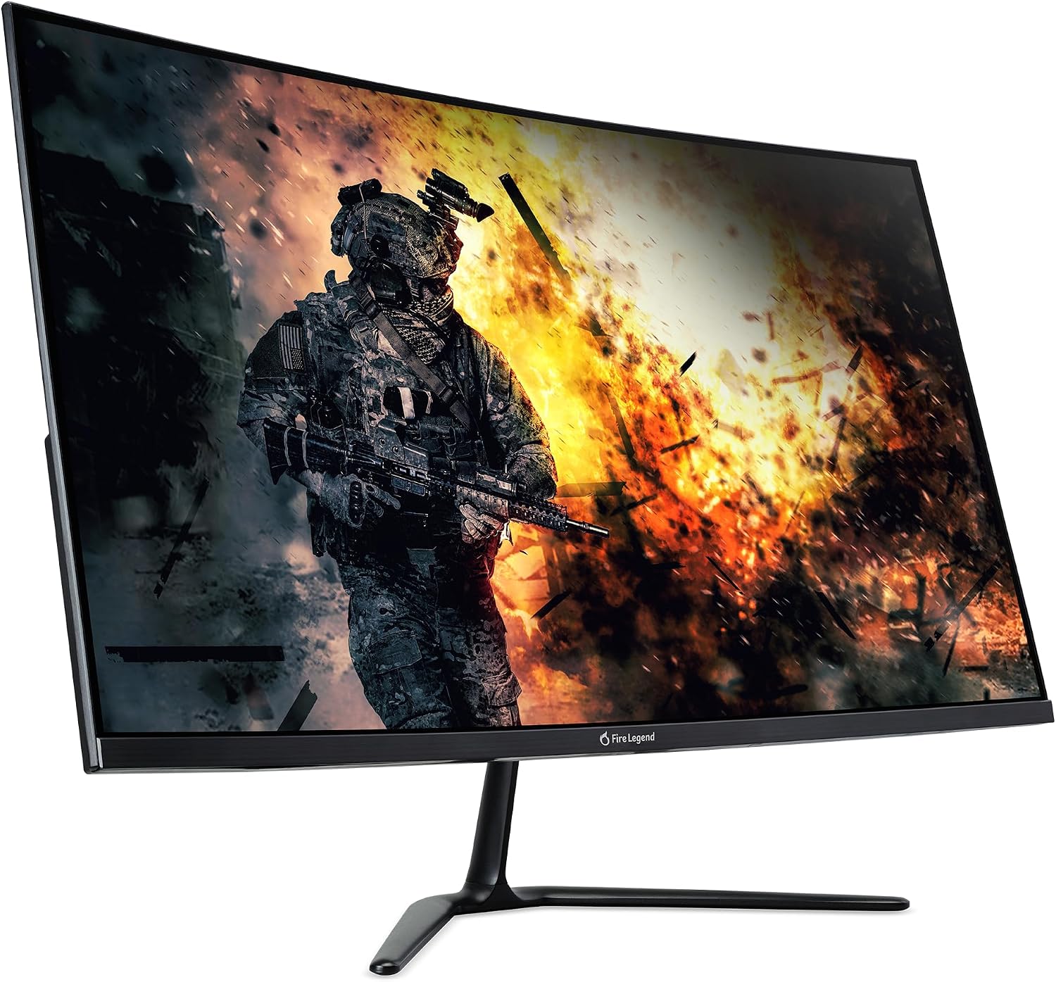 AOPEN by Acer 32HC5QR S3biipx 31.5' Full HD 1920 x 1080 16:9 Curved Gaming Monitor | AMD FreeSync Premium | 180Hz | 1ms TVR | Adjustable Tilt | VESA Mountable | 1 x Display Port 1.4 & 2 x HDMI 2.0