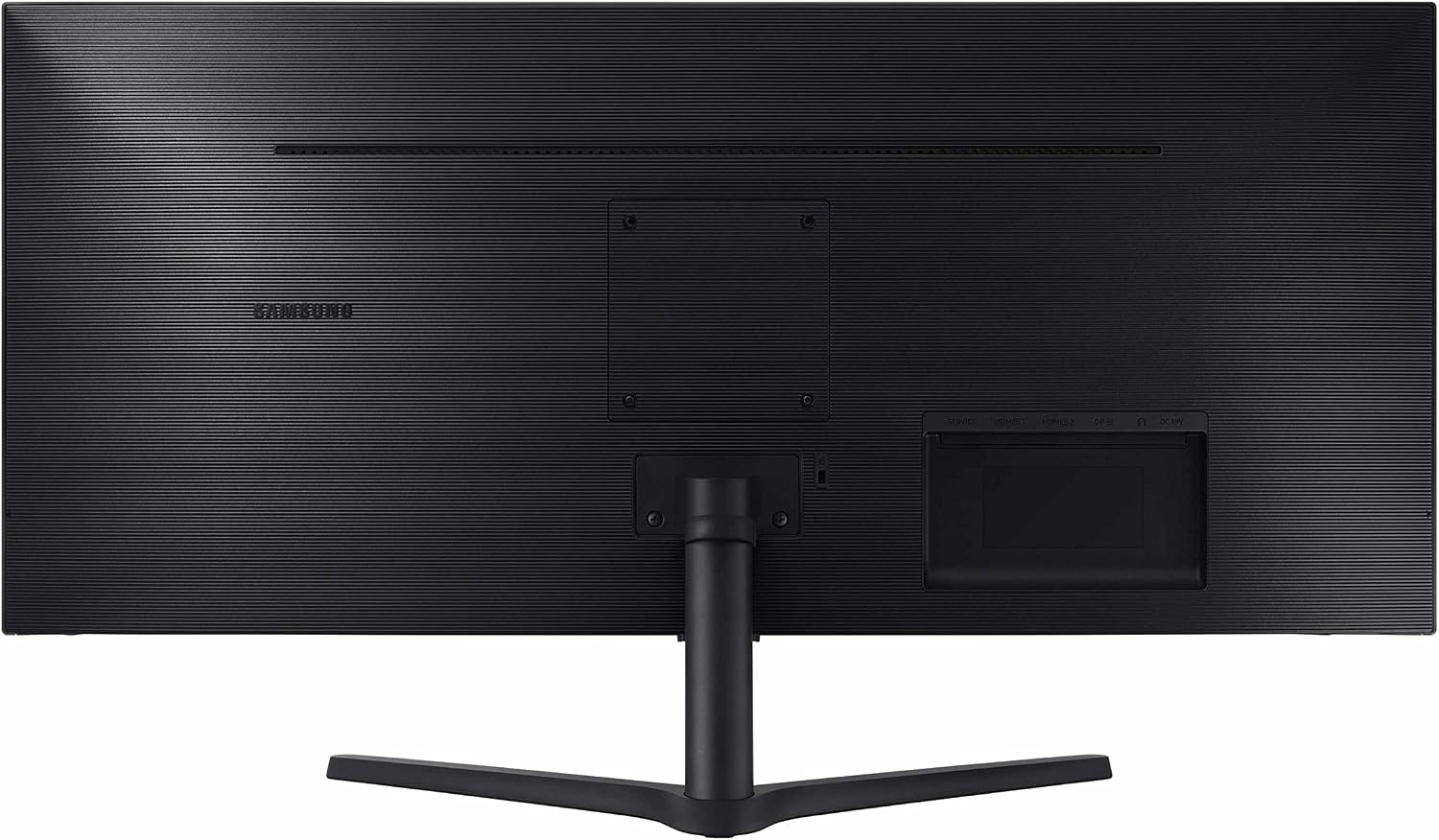 Samsung 34' ViewFinity S50GC Series Ultrawide QHD Monitor, 100Hz, 5ms, HDR10, AMD FreeSync, Ultrawide Screen, Eye Care, Thin Bezels, PIP, PBP, LS34C50DGANXZA, 2023, Black
