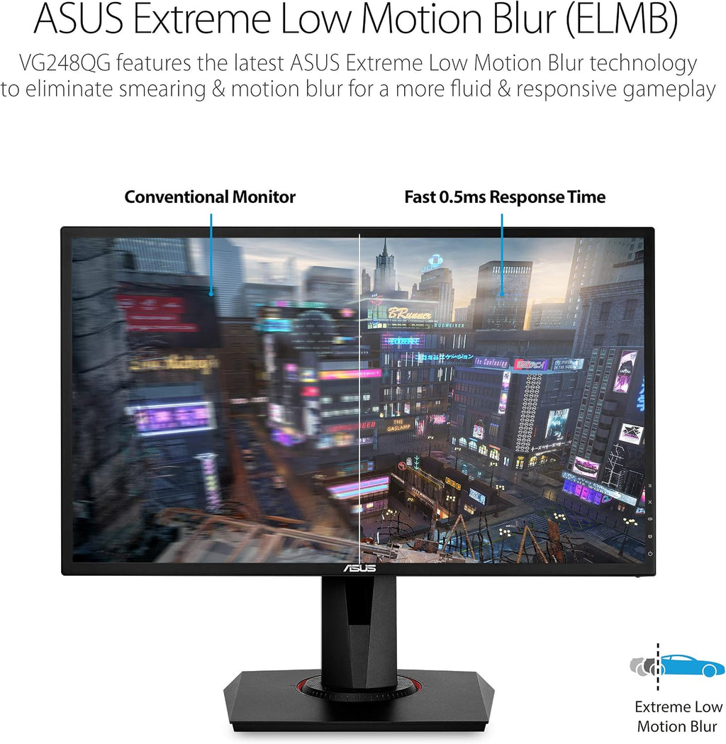ASUS VG248QG 24 inches G-Sync Gaming Monitor (Renewed)