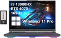 ASUS ROG Strix G16 16' FHD 165Hz Gaming Laptop, Intel i9-13980HX, GeForce RTX 4070, 64GB DDR5, 2TB SSD, 4-Zone RGB Backlit Keyboard, WiFi 6E, Win 11 Pro, Gray, 128GB Docking Station Set