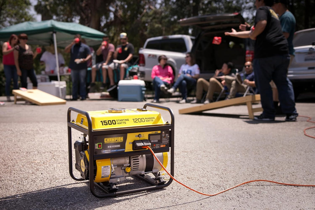 Champion Power Equipment 1500-Watt Portable Generator with CO Shield