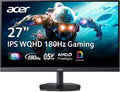 acer Nitro 27 Inch WQHD 2560 x 1440 IPS Gaming Monitor | AMD FreeSync | Up to 180Hz Refresh | Up to 0.5ms | HDR 10 Support | One Display Port 1.2 & Two HDMI 2.0 | KG271U N3bmiipx (Renewed)
