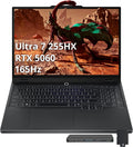 Lenovo Legion 15.1' WQXGA 165Hz Gaming Laptop, Intel Ultra 7 255HX, GeForce RTX 5060 8GB GDDR7, 16GB DDR5, 1.5TB Storage (512GB SSD+1TB Docking Station), RGB Backlit Keyboard, Wi-Fi 7, Win 11, Black
