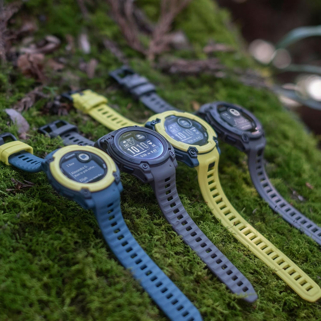 PlayBetter Garmin Instinct E 45mm (Electric Lime) Rugged Outdoor GPS Smartwatch Bundle - 24/7 Health Monitoring, Wrist-Based Heart Rate, Long Battery Life Portable Charger & HD Screen Protectors