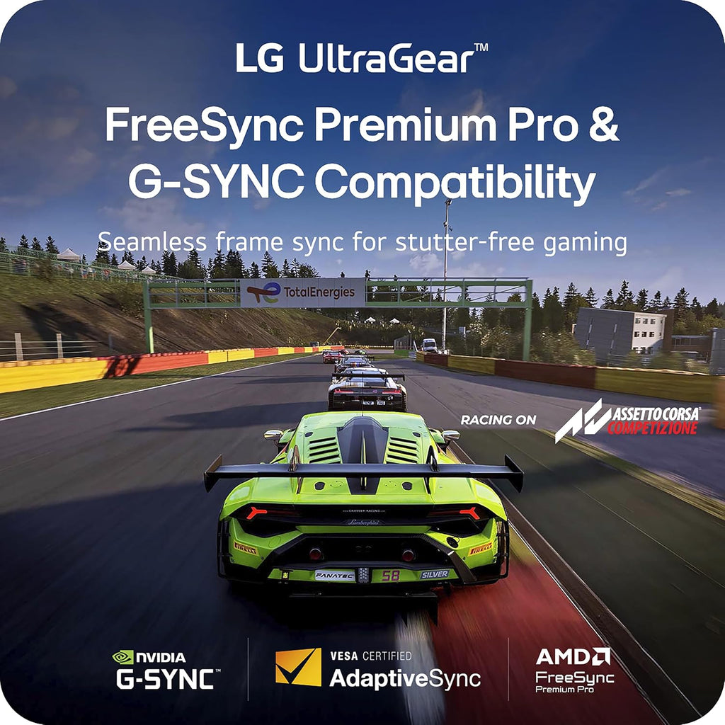 LG 27GX704A-B 27-inch Ultragear QHD (2650x1440) OLED Gaming Monitor 240Hz, 0.03ms, NVIDIA G-Sync Compatible, AMD FreeSync Premium Pro, VESA Display HDR TrueBlack400, HDMI 2.1, DisplayPort, Black