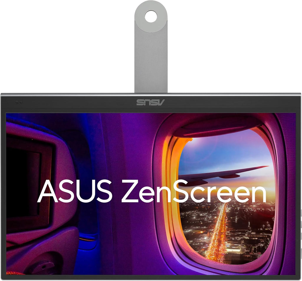 ASUS ZenScreen 16' OLED USB-C portable monitor (MQ16AHE) – Full HD, 100% DCI-P3, 1ms, HDR-10, Mini HDMI, Eye Care, Proximity Sensor, 360° kickstand, Compatible with Laptops, Smartphones, 3 yr warranty